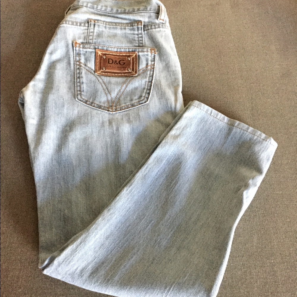 D&G SZ 24 Light Blue Slim Leg Denim